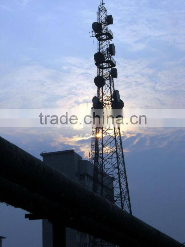 GSM Four Legged microwave tower