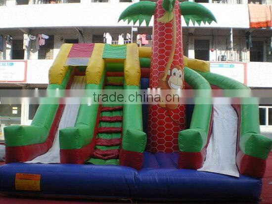 2016 double slide/cheap inflatable slides