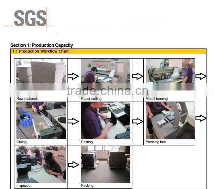 Men's leather bow tie box CYT-001