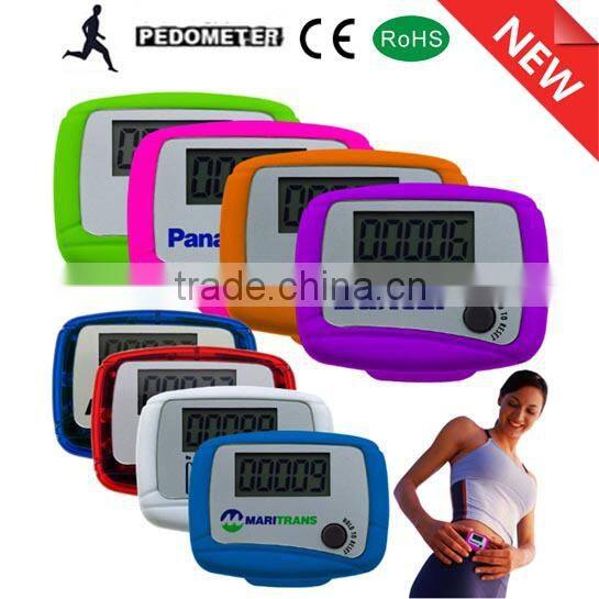 lowest price precise pedometer with area to print logo
