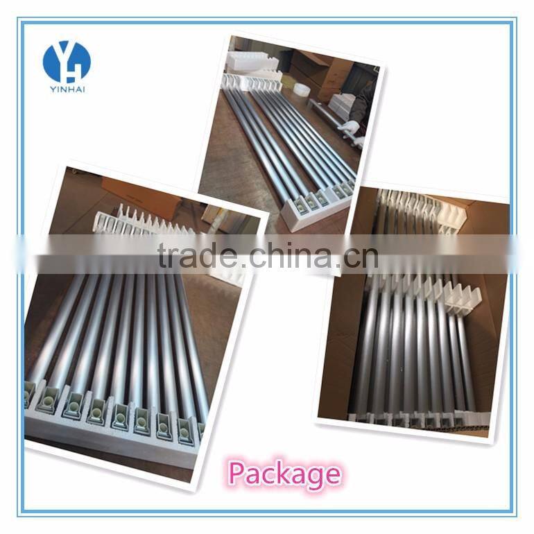Refrigerator door pull handles of Aluminun profiles