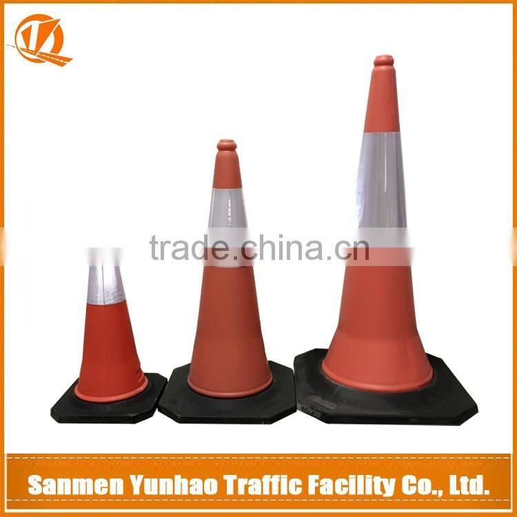 Alibaba express wholesale orange 1M 5KGS traffic cone from china