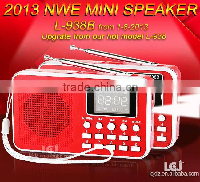 L-938B hot mini digital radio digital fm radio receiver