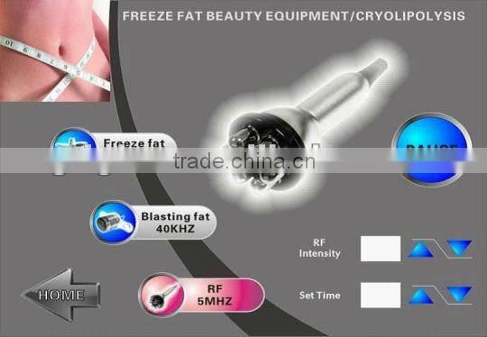 New arrival!!! Cryolipolysis fat reduction machine/cavitation body slimming machine