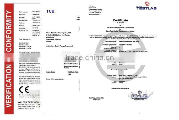 CosBeauty 2016 CE certificated Beauty Transmit Cold Hot hammer for home use, warm&cool beauty device