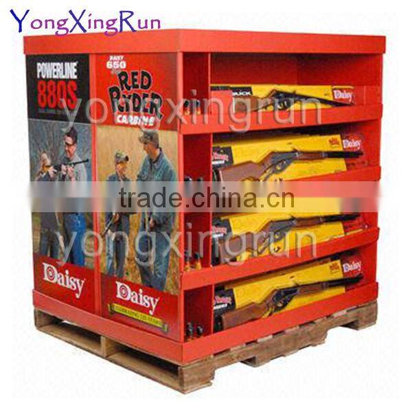 cardboard pallet display