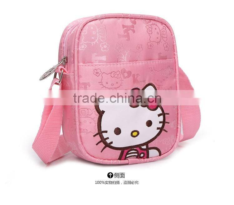little girl's kitty satchel bag