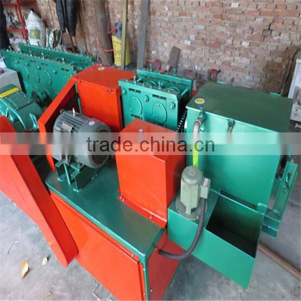 professional and high efficiency steel tube derusting and straightening machine