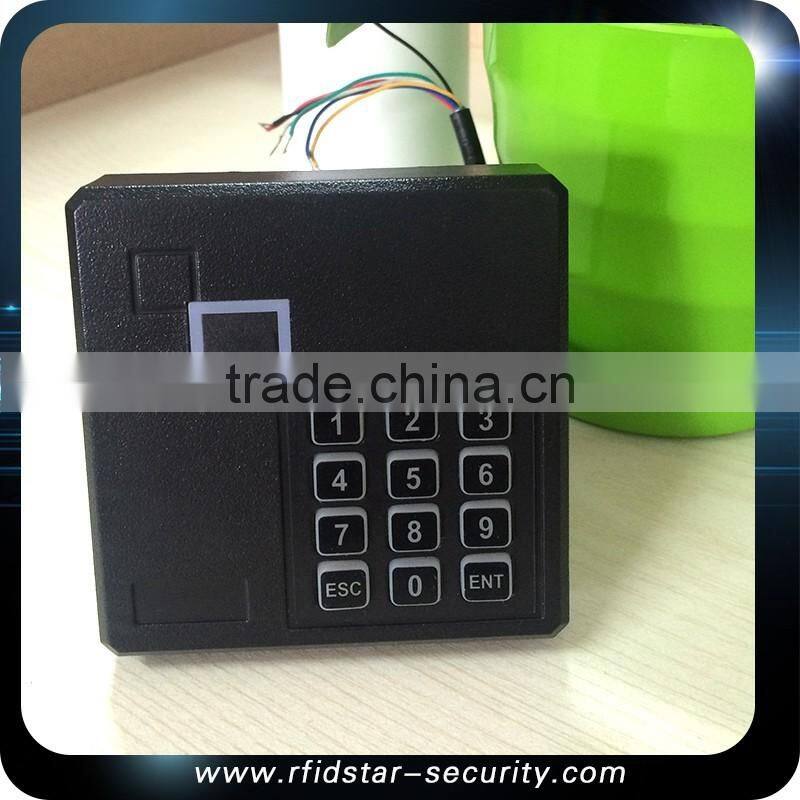 Security door 125khz keypad keyboard long distance 125khz rfid card reader for wholesales