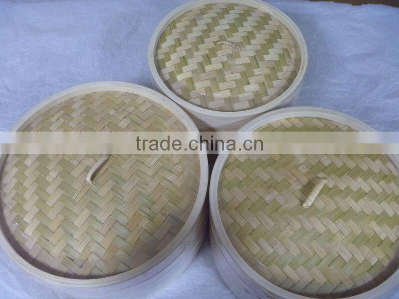 Selling hot stamp steam cooker bamboo steamer use food wholesale