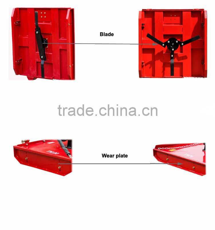 China Brush Grass Slasher Cutter Gearbox Tractor Mini Rotary Mower