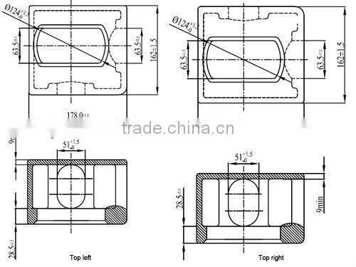 ISO1161 approval Marine corner casting