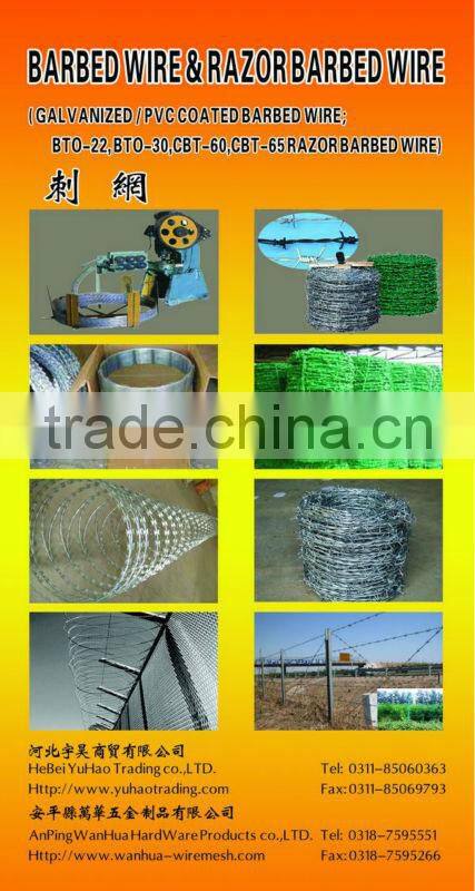 Anping Wanhua-- Anti-theft Barbed Wire Mesh manufacturer
