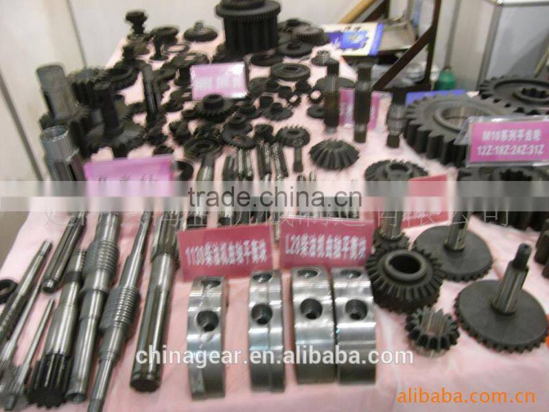 kinds of gears and shafts