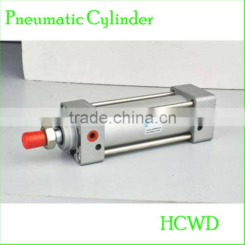 Pneumatic Cylinder With Magnet Ring With Buffer With Mounting Bracket
