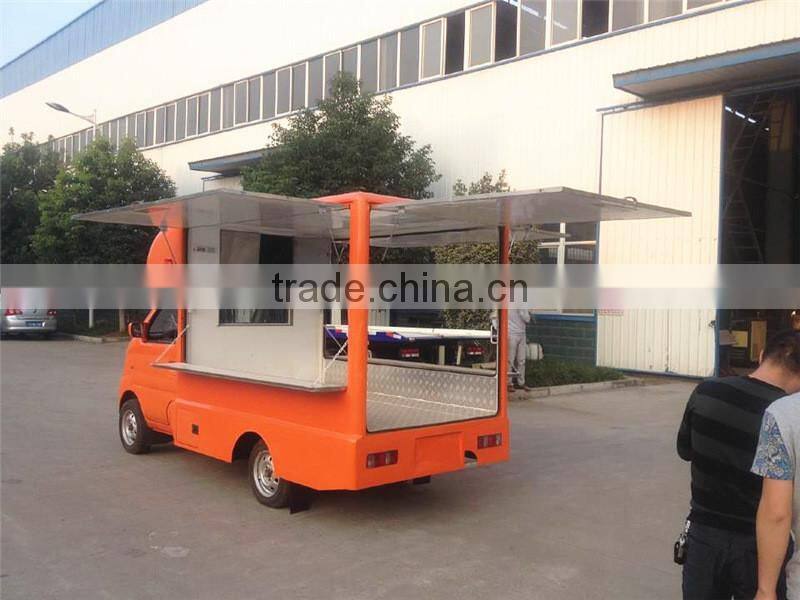 ChangAn fibreglass street mobile kitchen service cart
