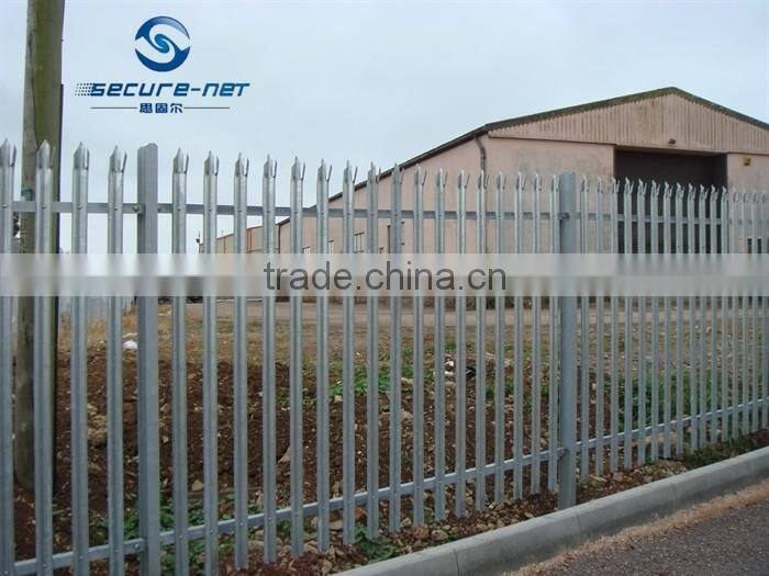 good appearence steel palisade fencing in European style