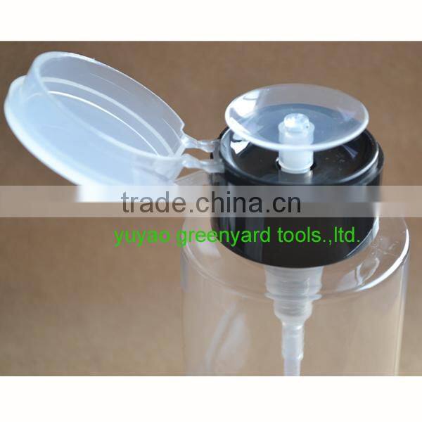enamel polish/vanish remover bottle with pump33/410