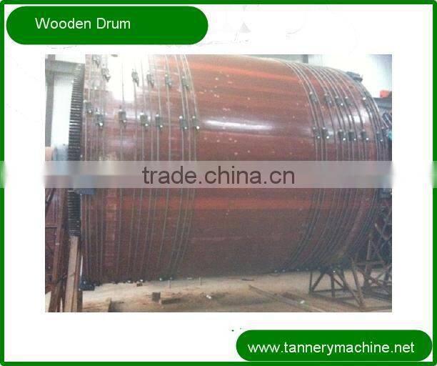 Hath pace process wooden drum for dealing pig,sheep and goat skin