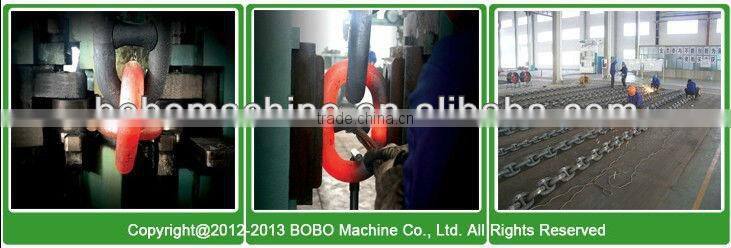 Automatic anchor chain making machine
