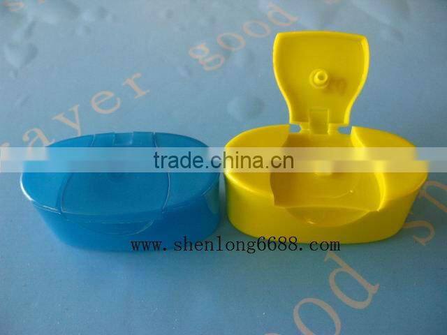 plastic press bottle cap for shampoo bottle 200g,400g