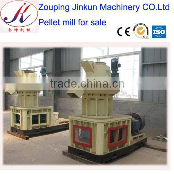Hot sale!CE/GOST/SGS 3-5t/h biomass wood sawdust ring die pellet mill