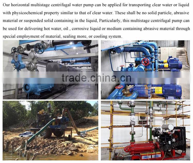 high pressure multistage diesel engine driven water pumps