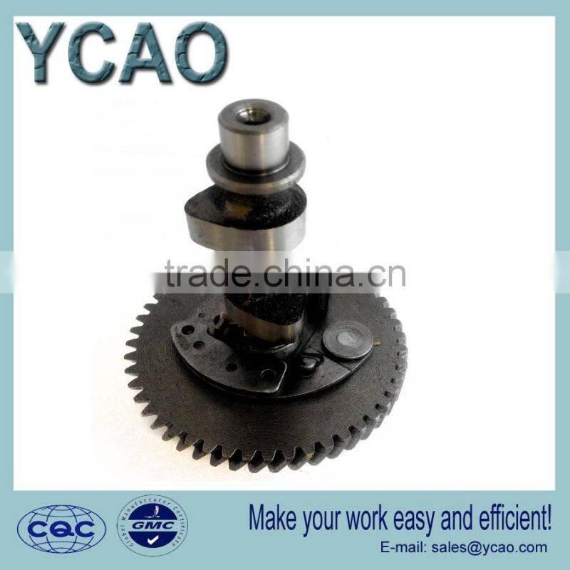 ISO9001:2008, iron steel camshaft for GX160 GX200 gasoline engine spare parts168F