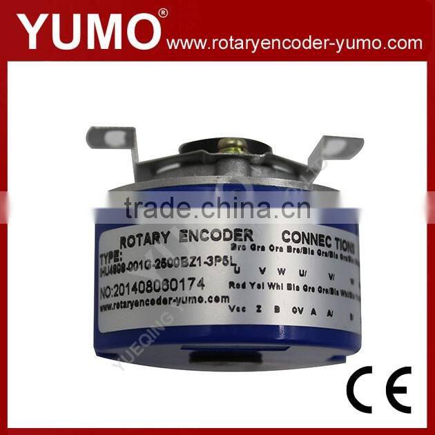 OEM YUMO IHU4808 shaft size 8mm servo motor encoder hollow shaft rotary encoder