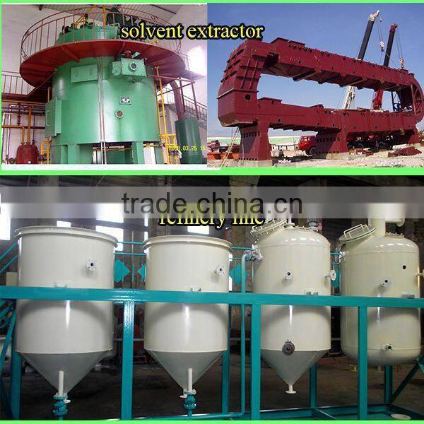 Unique made in QIE rice bran cooking oil equipment