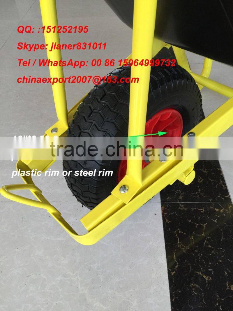 120L High Performance Australia Wheelbarrow with Large Plastic Tray WB8614P
