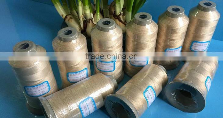 High strength ptfe Teflon coated fiberglass sewing thread brands