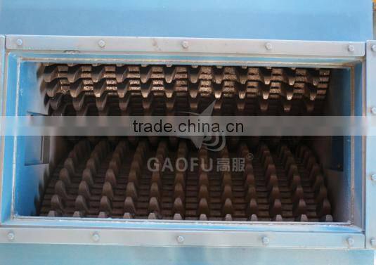 Double tooth roller crusher plate with high wear resistant alloy steel
