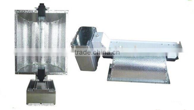 2016 new design greenhouse dual reflector/ indoor grow light air cooled tube lamp cover/Dual bulbs