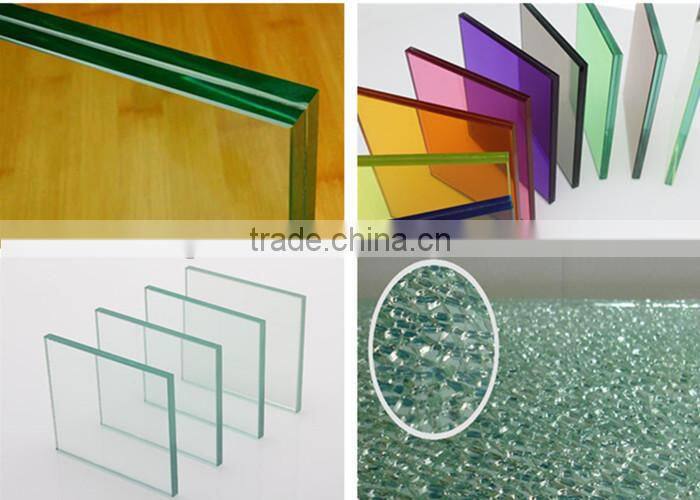 CE approved building grade laminated bullet proof glass