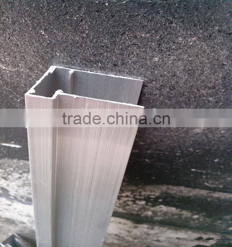 OEM Sandblasting powder coated aluminum profile white board