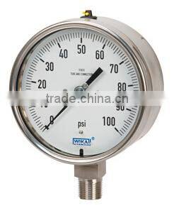 Bourdon Tube Pressure Gauges, Stainless Steel Series, Solid Front Case, Type 232.30 - Dry Case