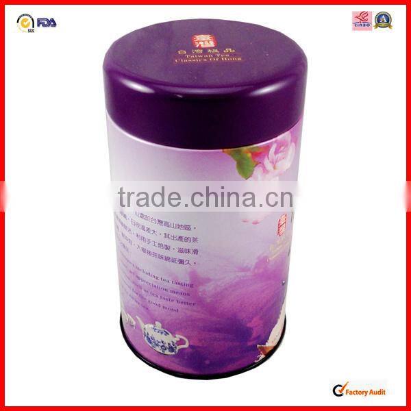 china alibaba factory price Taiwan alishan green tea tin can