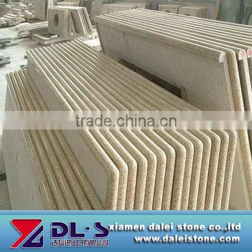 yellow stone countertop