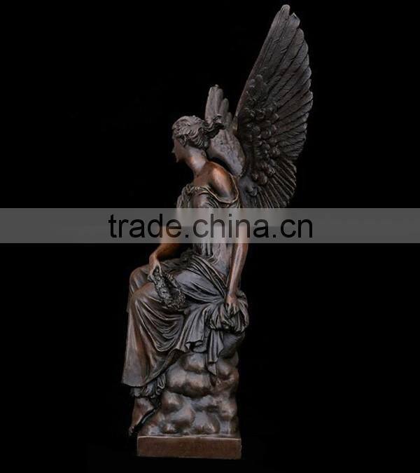 Ourdoor Decorative Bronze Angel Sculpture