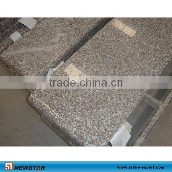 G664 Red Granite Tombstone