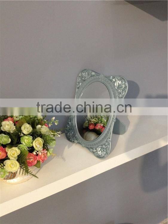 Plastic European Style Make up Mirror for Cosmetic Use