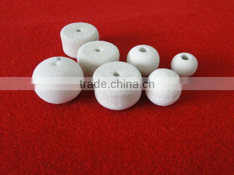 wool felt bob for polishing