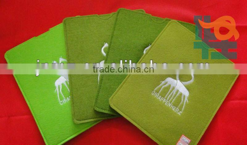 Wool felt fabric bags