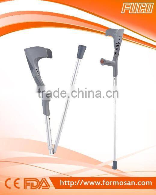 ADJUSTABLE FOREARM CRUTCHES FOLDING TYPE