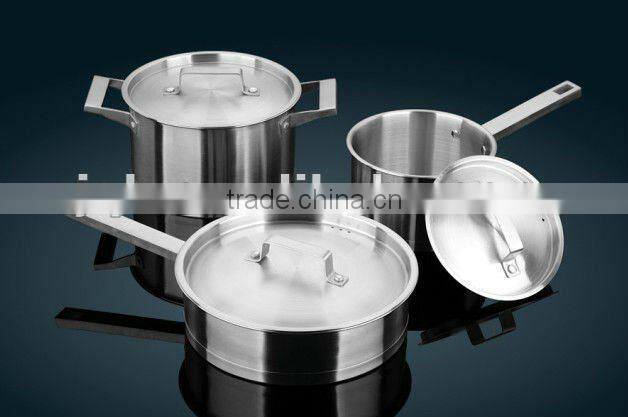 NEW ARRIVING STAINLESS STEEL COOKING POT SETS OF HIGH QUALITY AND LOW PRICE