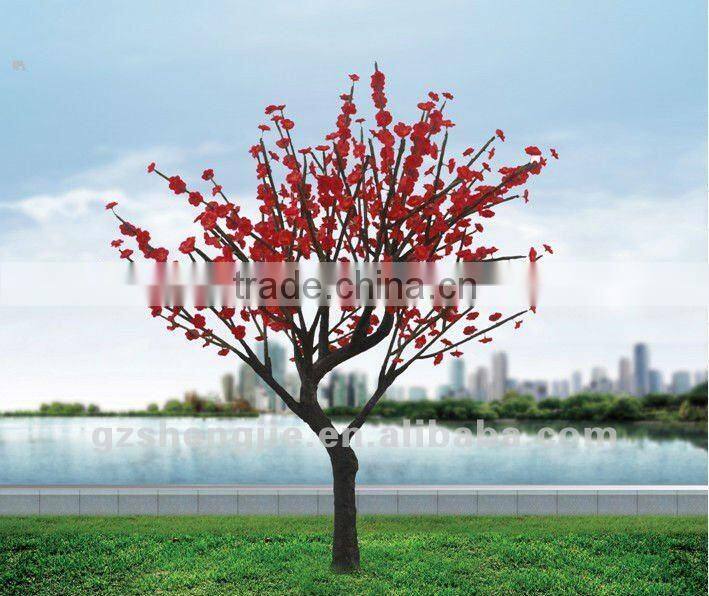 beautiful outdoor decorative peach flowerled tree light,led peach tree,decorative tree