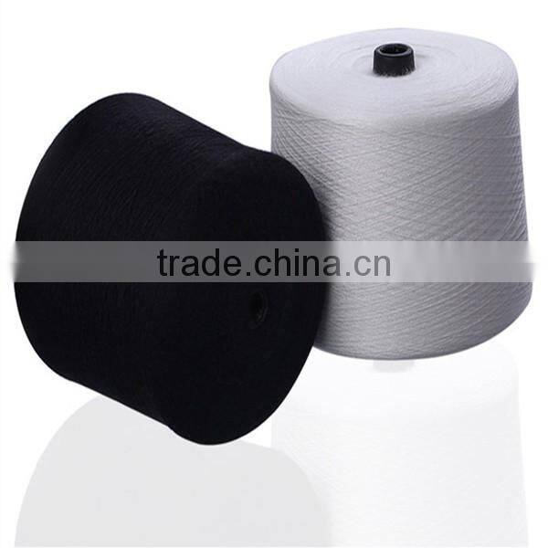 Hot sale colored rabbit wool imitation core spun yarn 28s/2 for sale