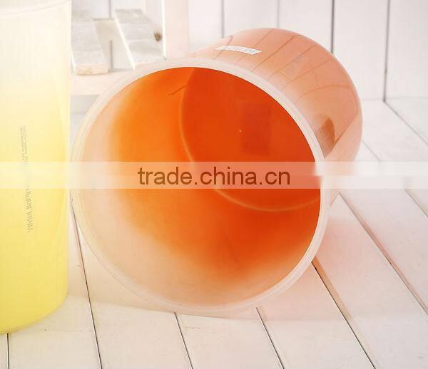 New item two-tone wastbin plastic garbage can