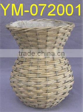 Cheap Wicker Garden Basket in Rectangular Shape